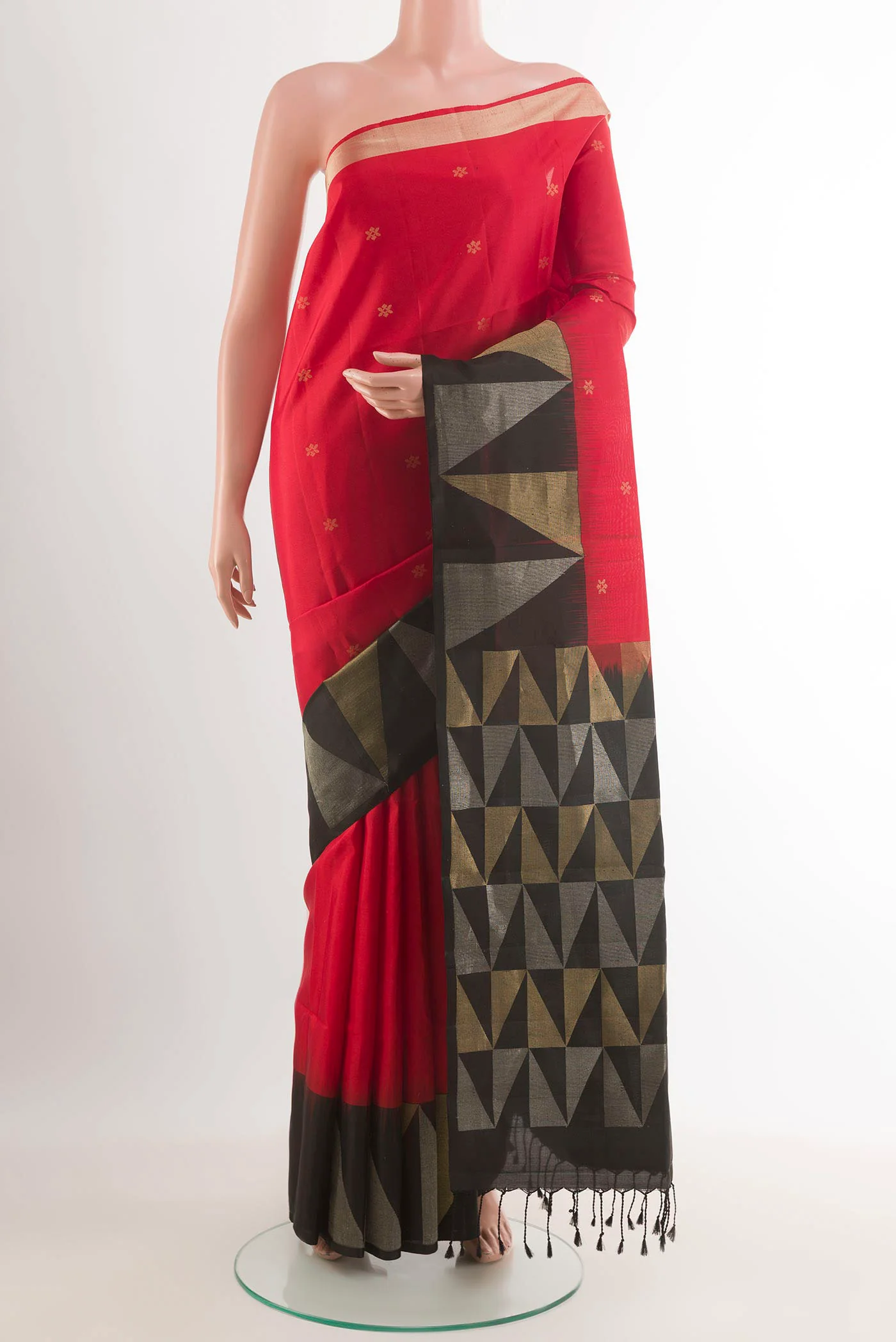 Red Soft Silk Saree