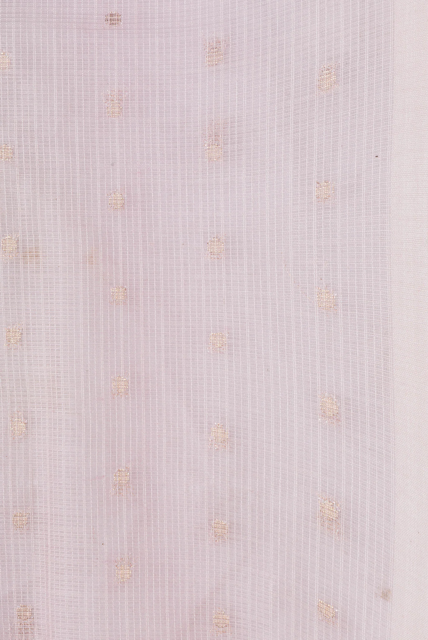 Rose Gold Kota Silk Saree - Image 3