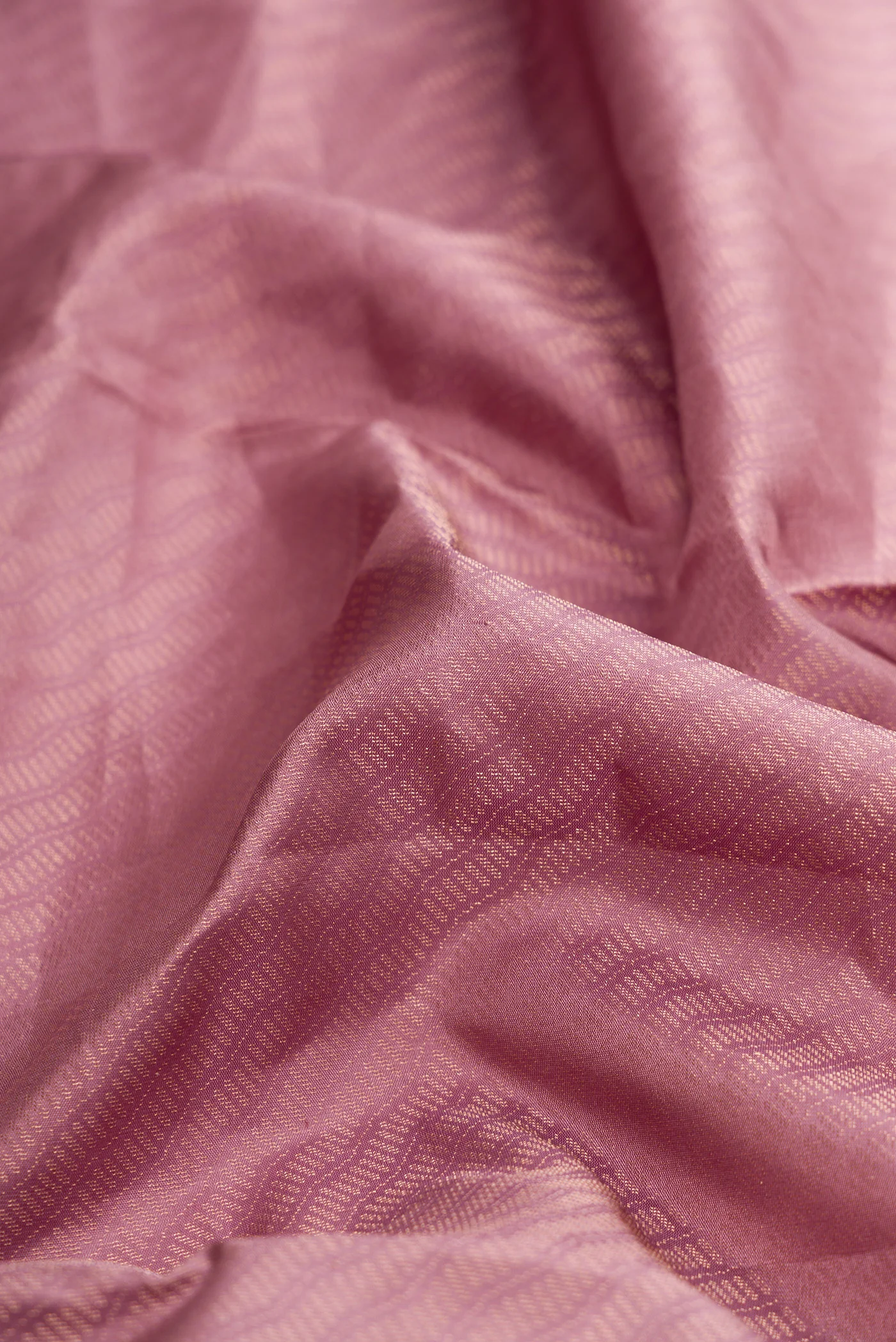 Rose Gold Soft Silk Saree - Image 2