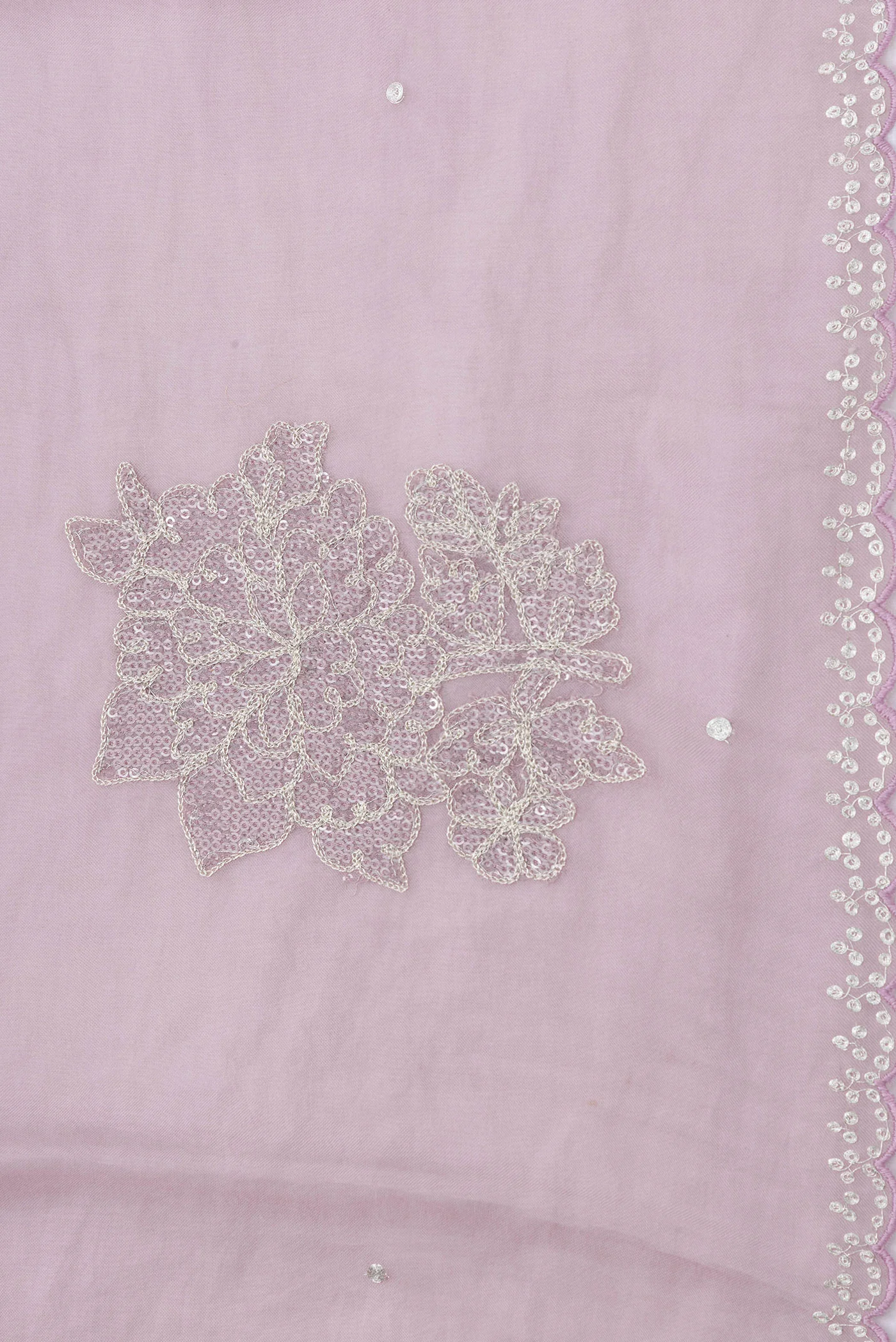 Multi Color Organza Silk Saree - Image 3