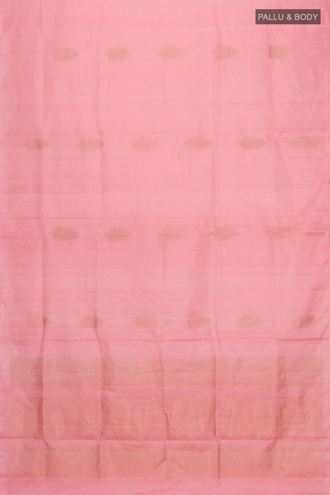 Rose pink Soft Silk Saree - Image 5