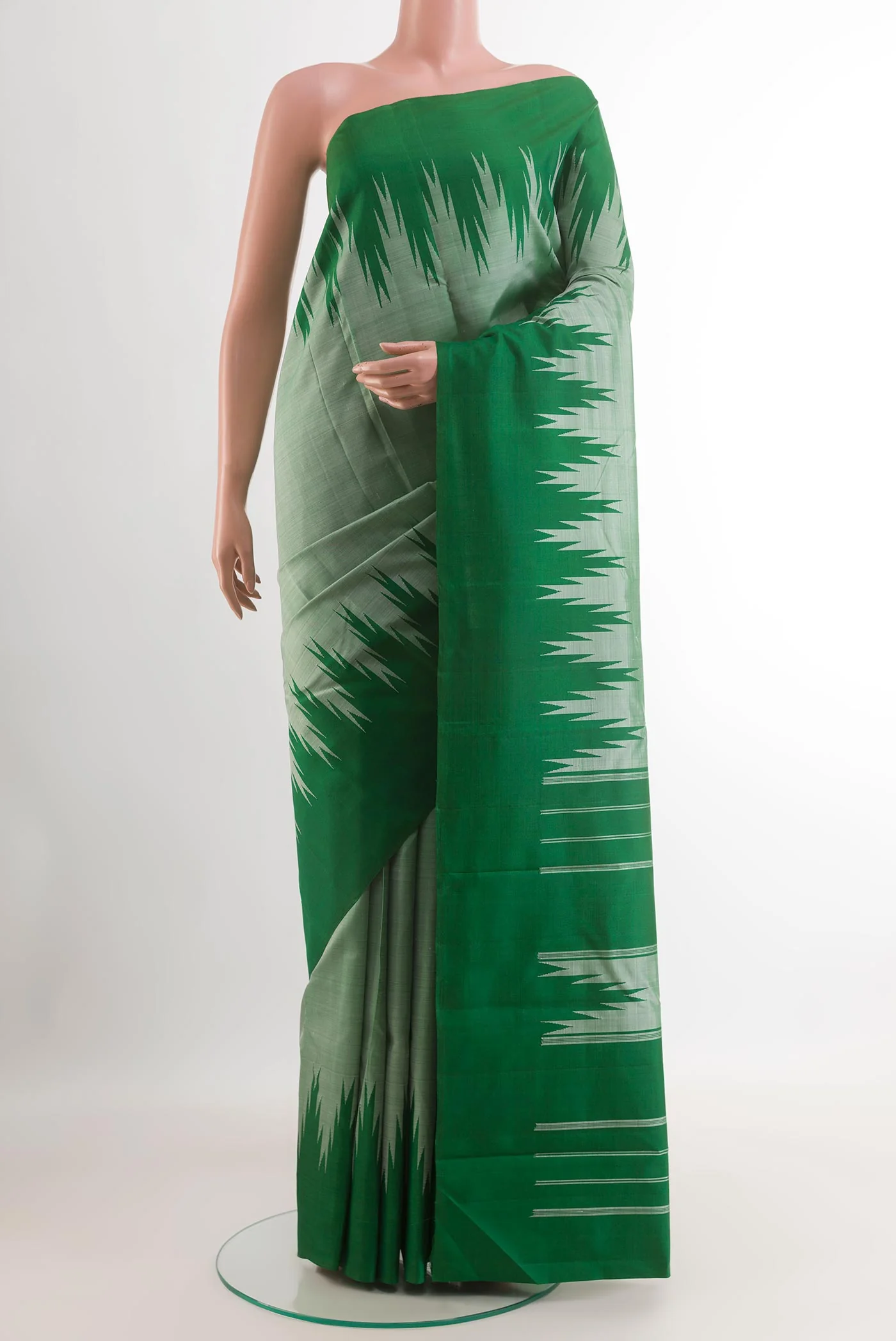 Green Kanchipuram Silk Saree