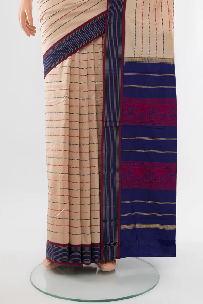 Sandal Bangalore Silk - kadyal Saree - Image 3