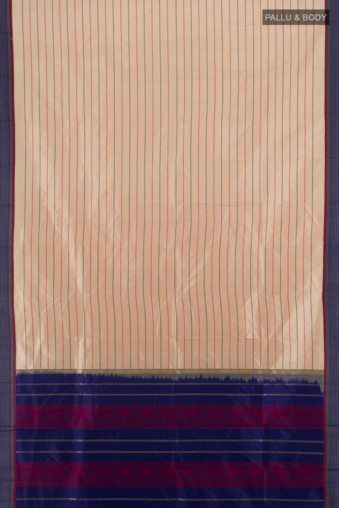 Sandal Bangalore Silk - kadyal Saree - Image 5
