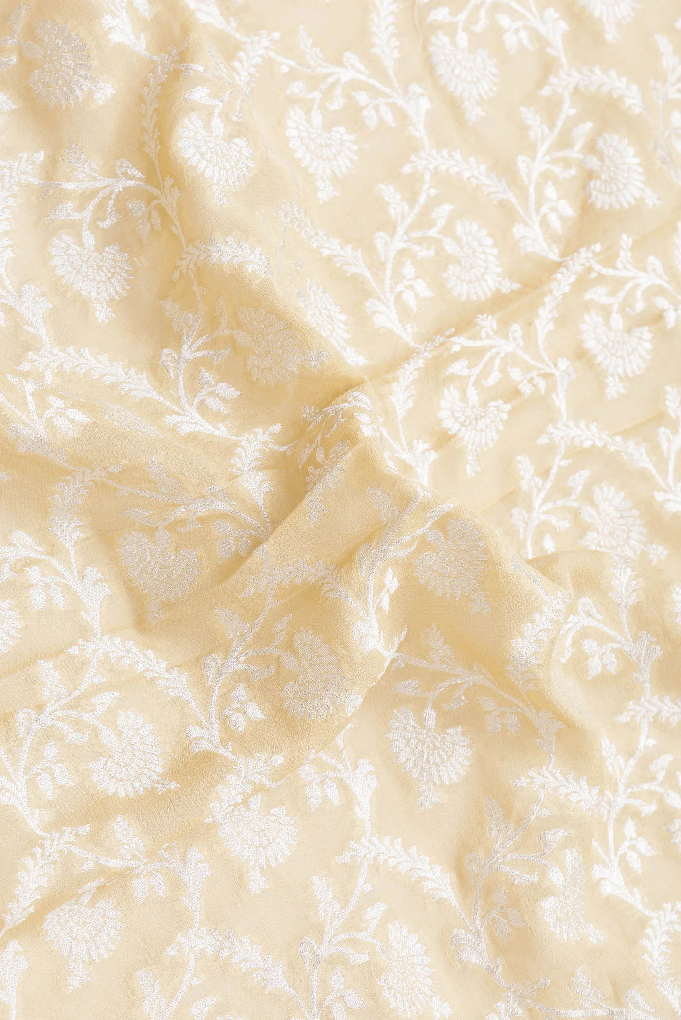 Sandal Banarasi Georgette Saree - Image 2