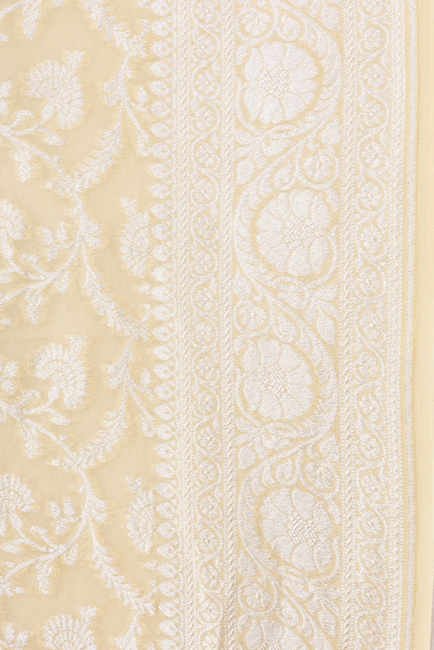 Sandal Banarasi Georgette Saree - Image 3
