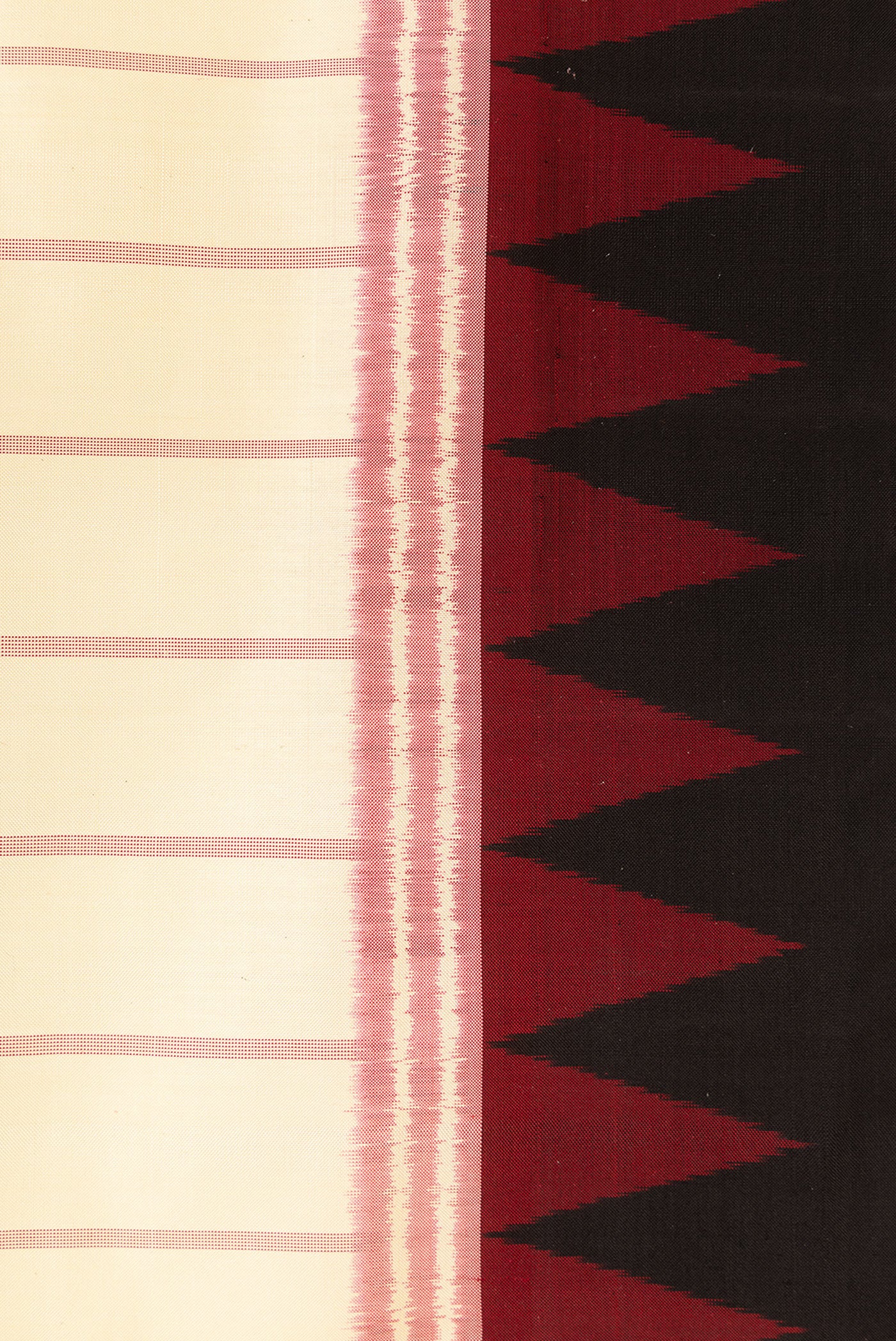 Sandal Double Ikat Saree - Image 3