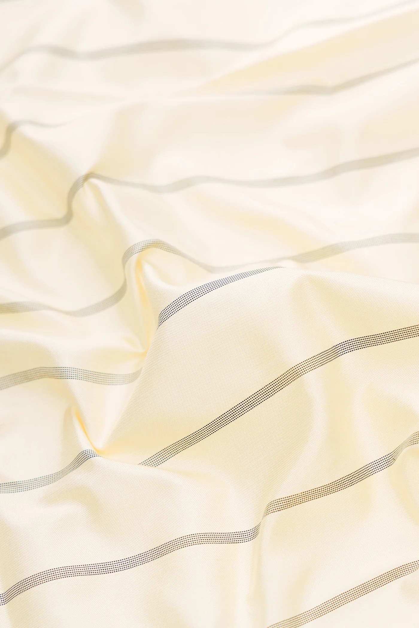 Cream Double Ikat Saree - Image 2