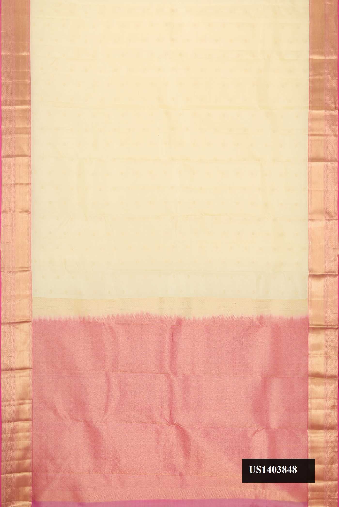 Sandal Dual Tone Kanchipuram Silk Saree