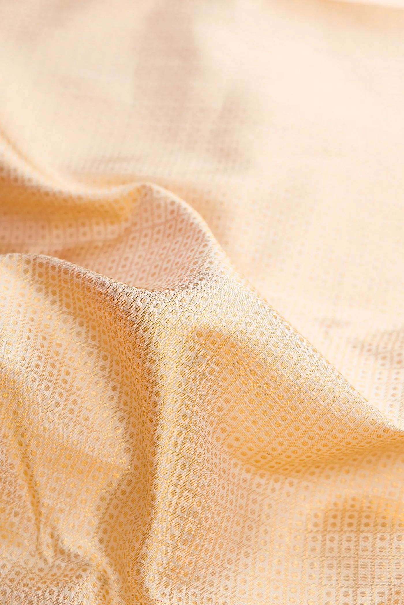 Sandal Kanchipuram Silk Saree - Image 2