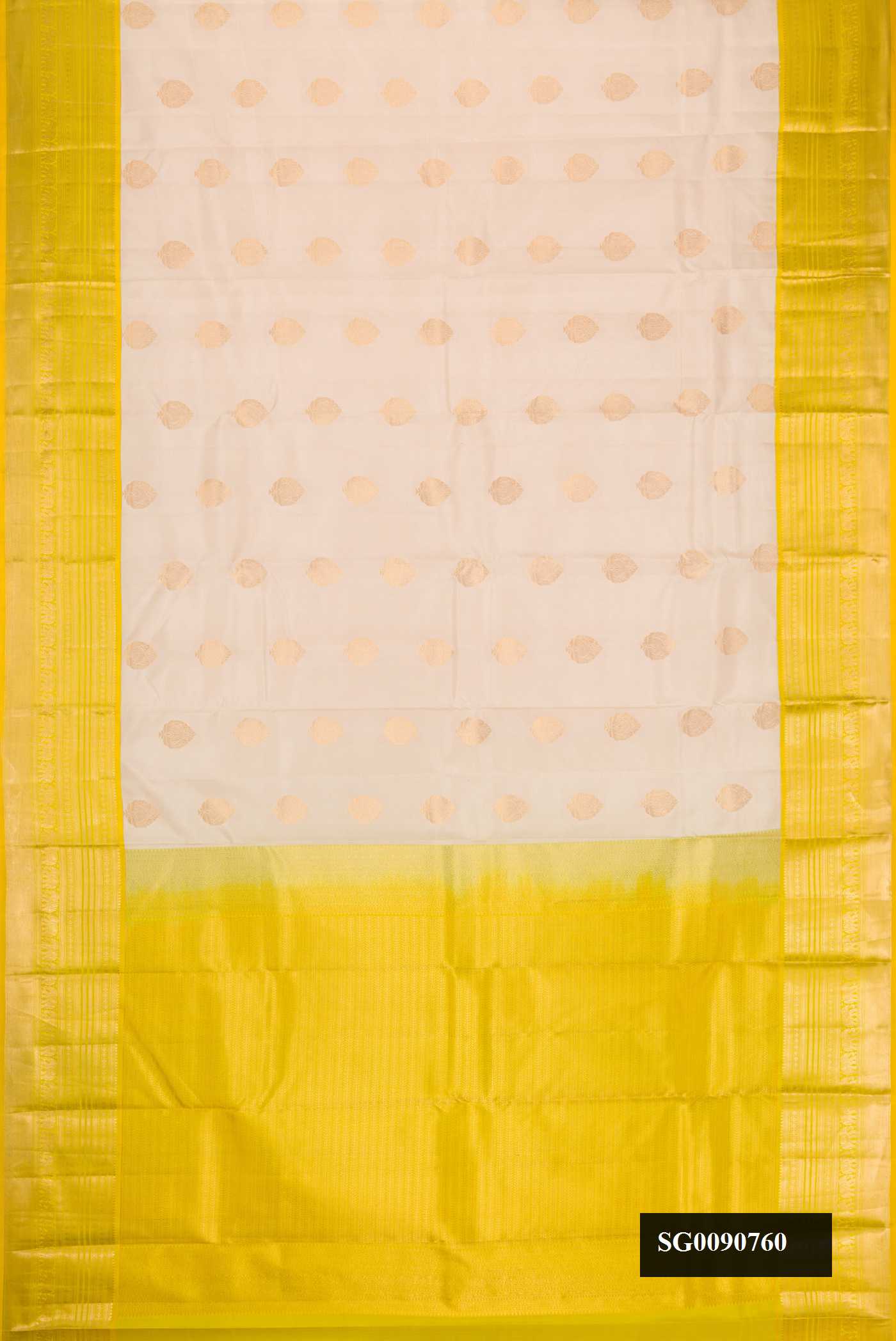Sandal Dual Tone Kanchipuram Silk Saree