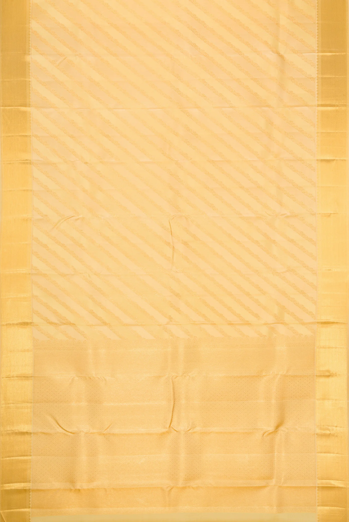 Sandal Kanjivaram Silk Saree - Image 6