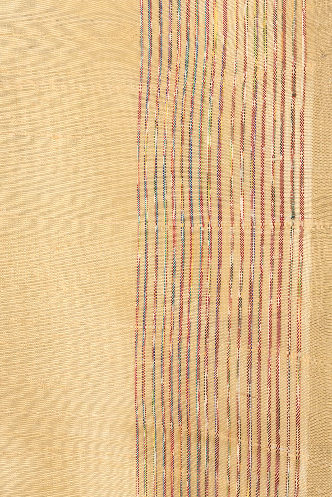 Sandal Raw Silk Saree - Image 3