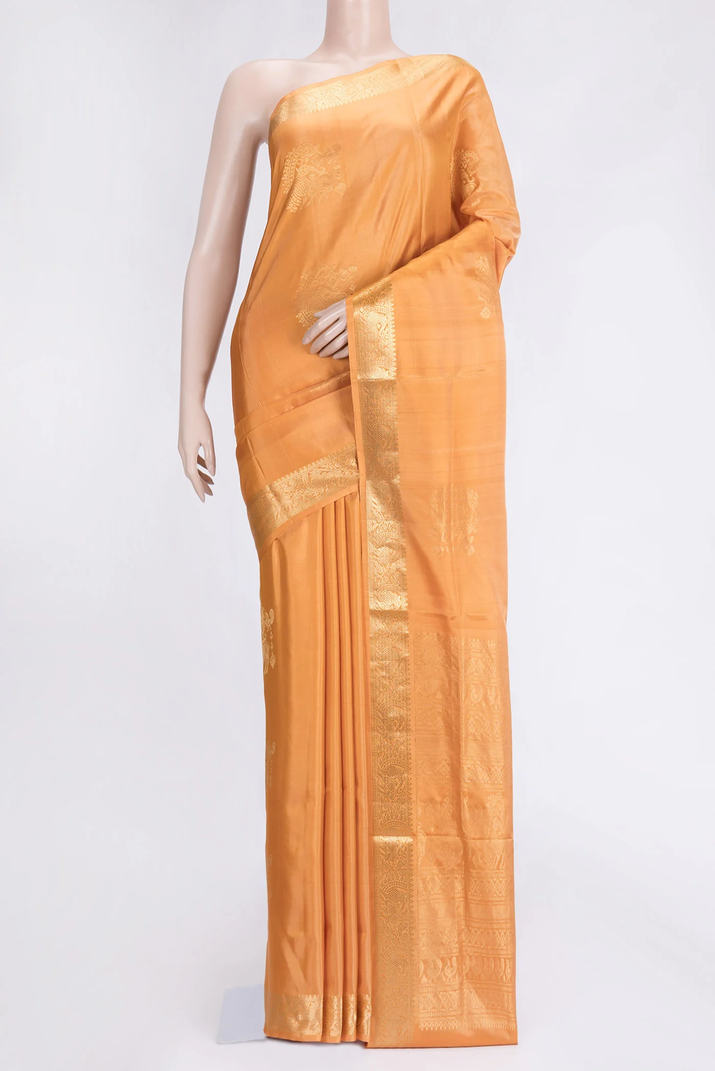 Yellow Soft Silk Saree