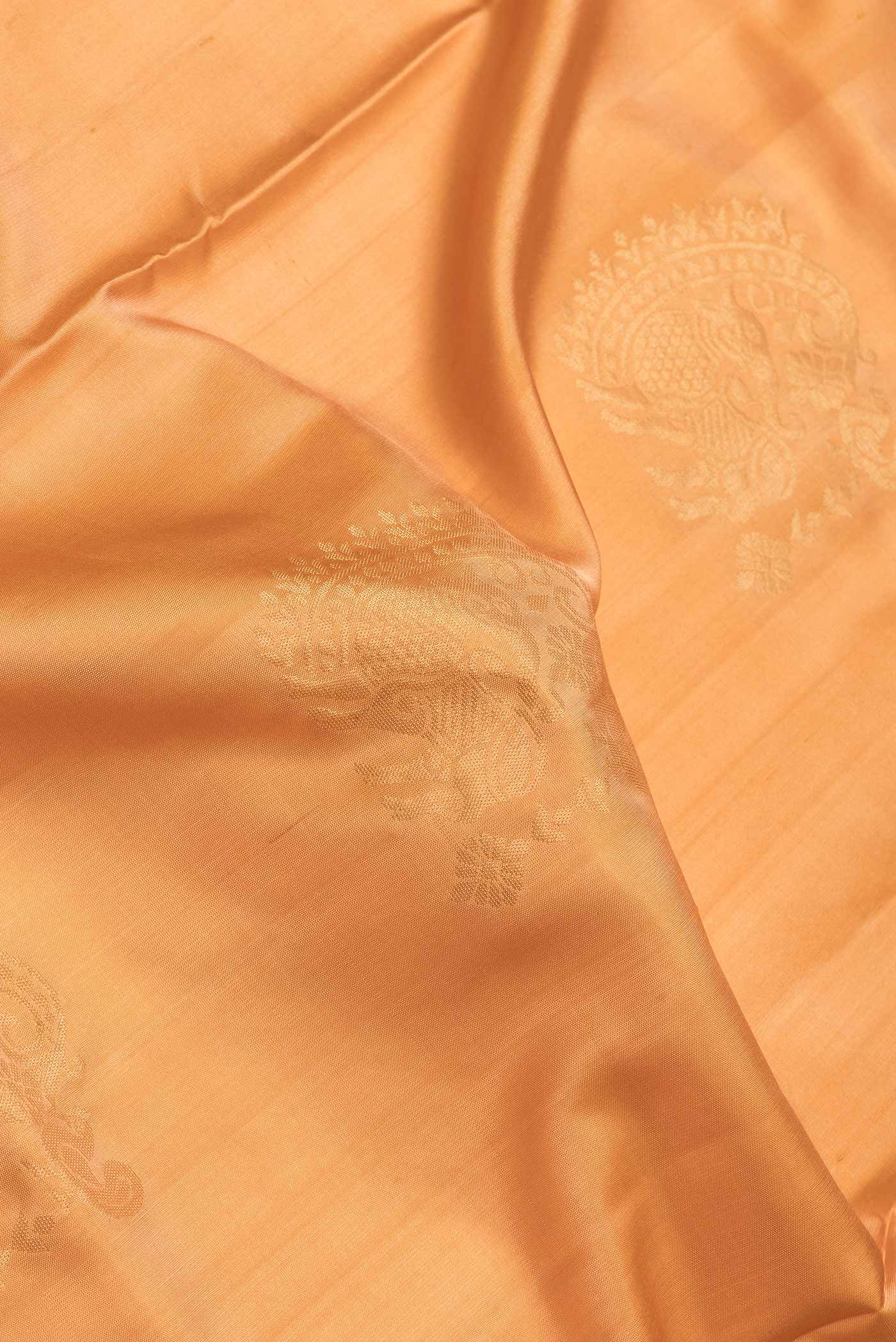 Yellow Soft Silk Saree - Image 2