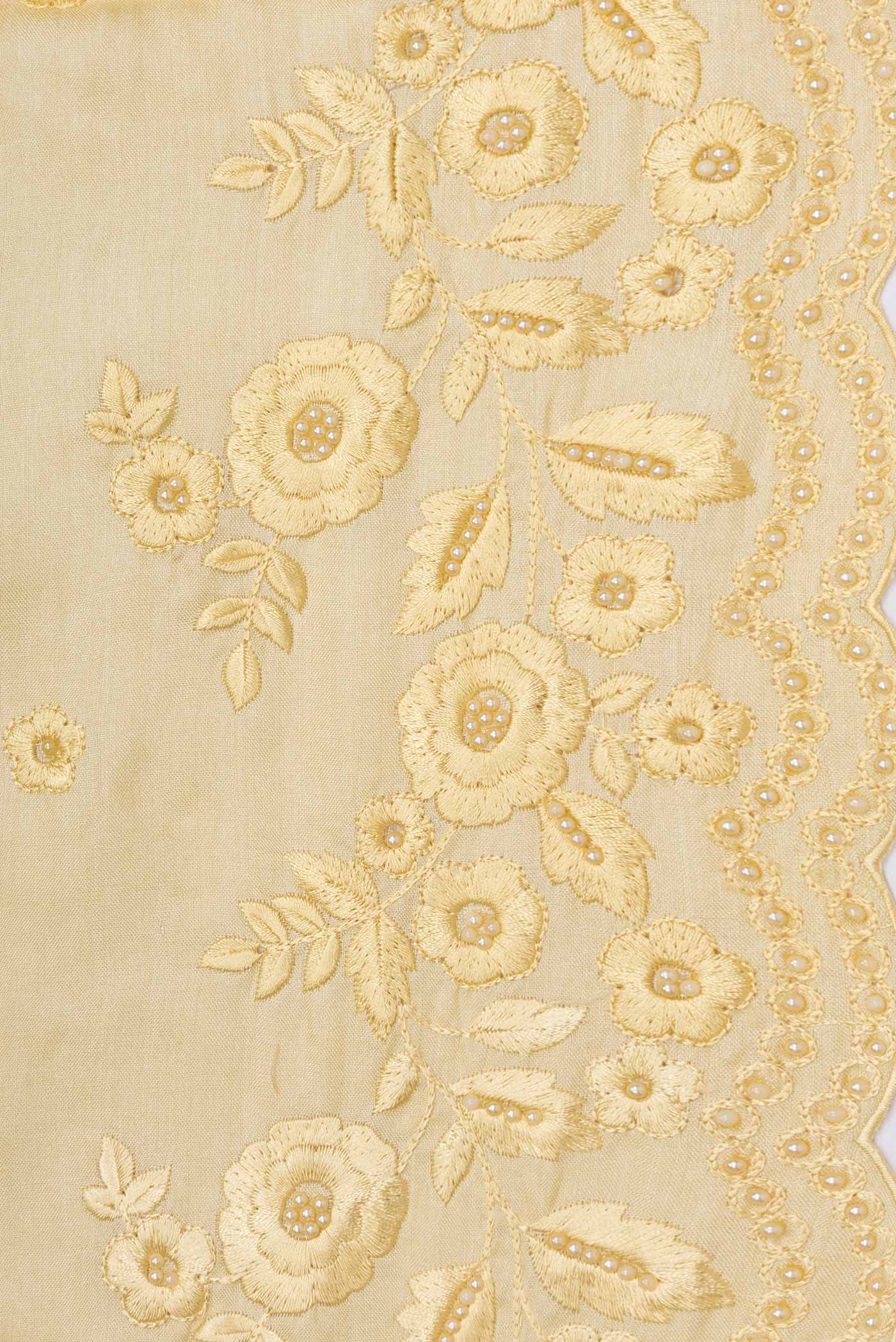 Sandal Dual Tone Tussar Saree - Image 3