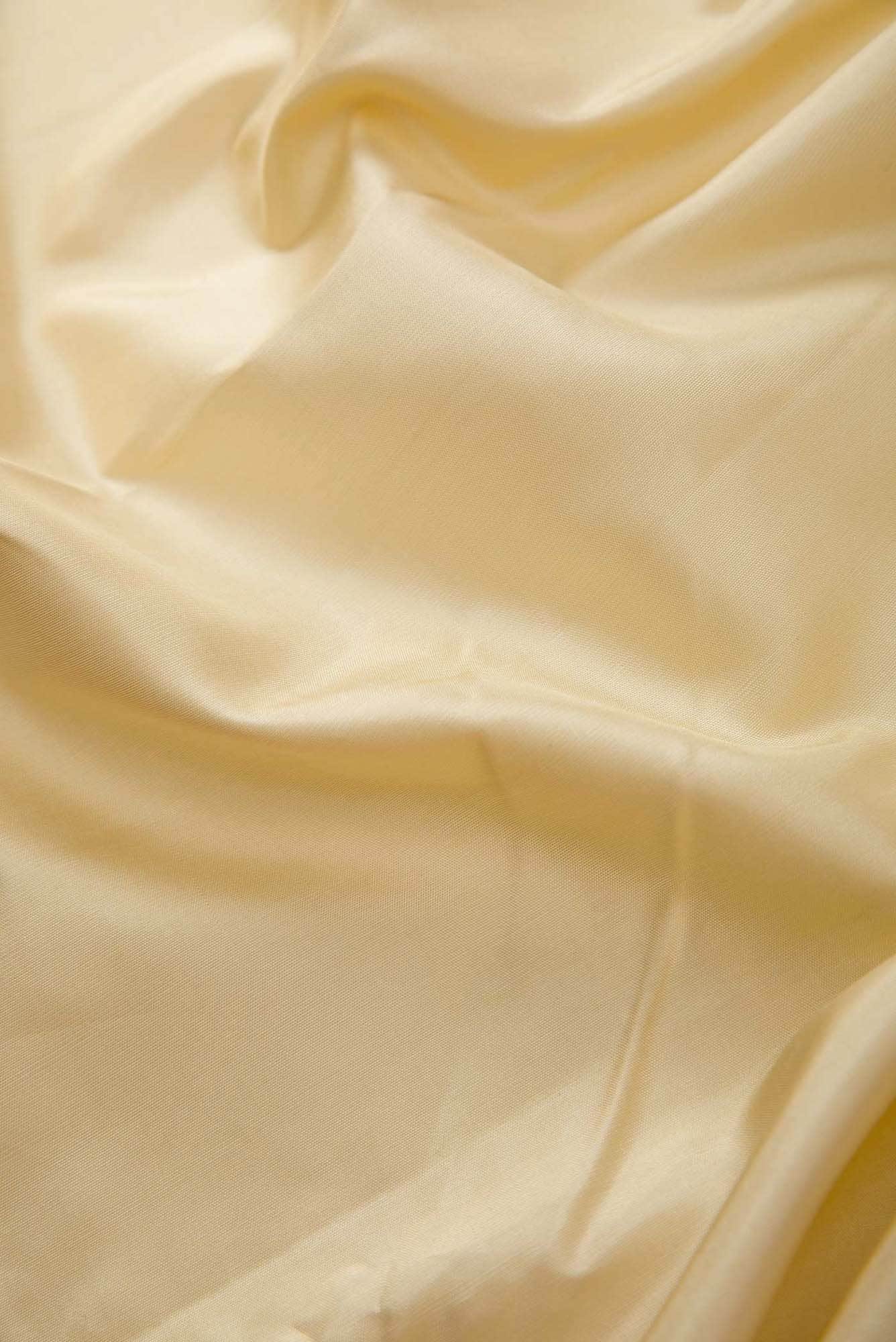 Pure Silk Pure Zari Sandal Dual Tone Kanjivaram Saree - Image 3