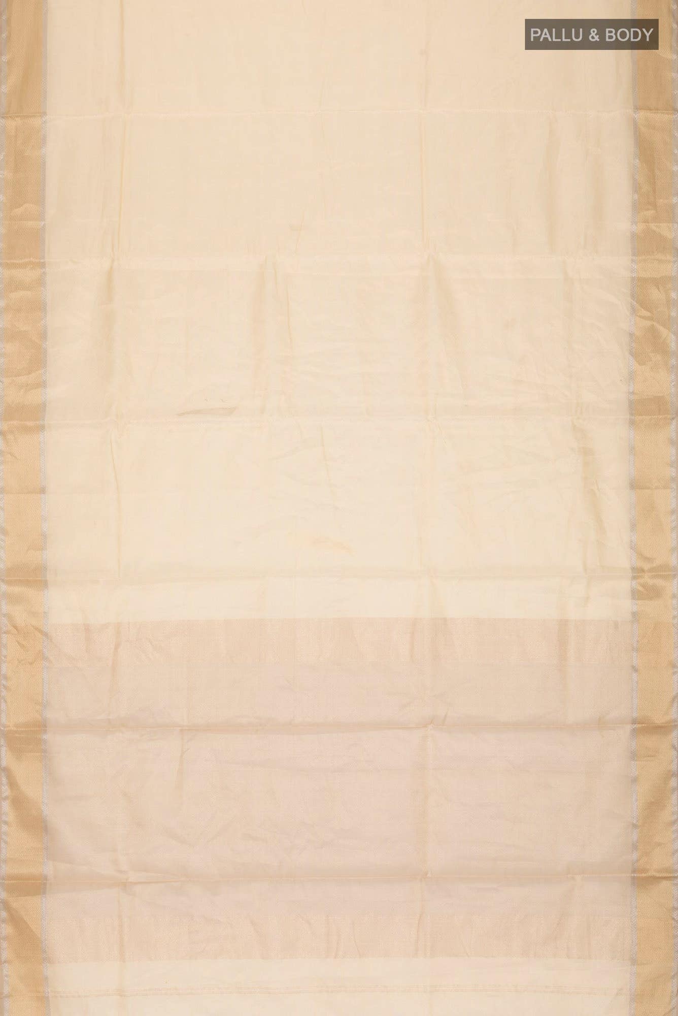 Sandal Maheshwari Tissue Silk Cotton Saree - Image 3