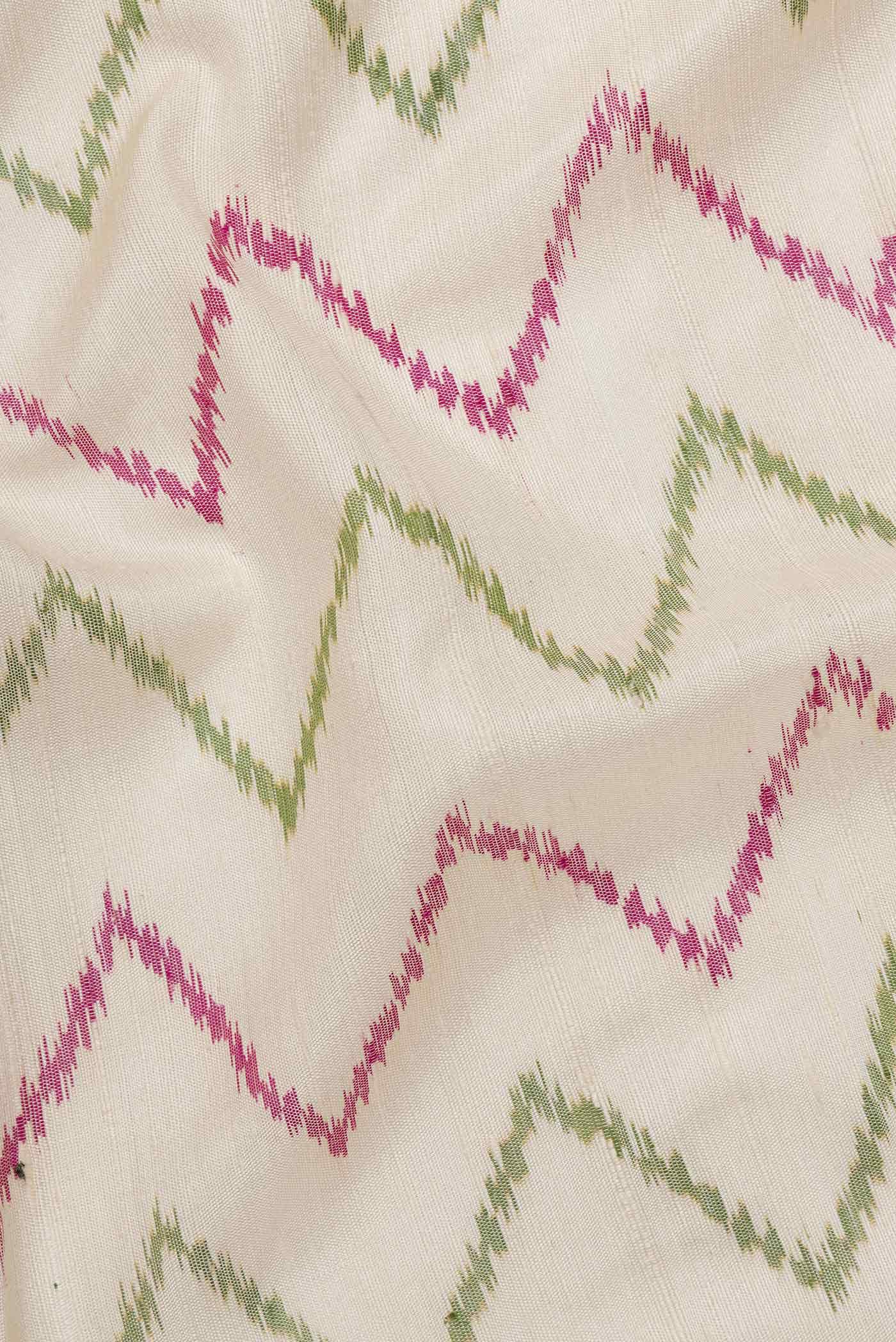 Sandal Rajkot Patola Silk Saree - Image 3