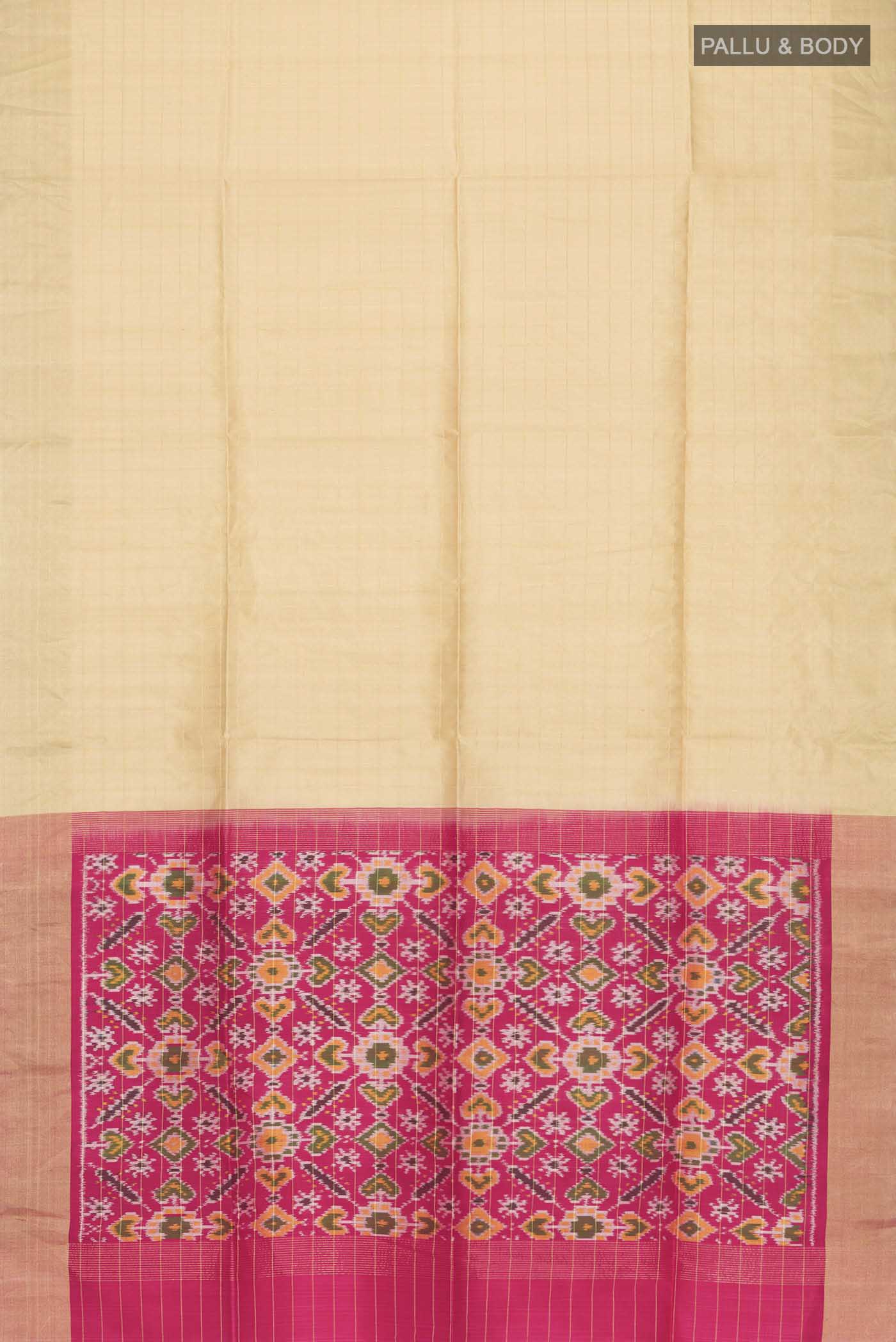 Sandal Soft Silk Saree - Image 5