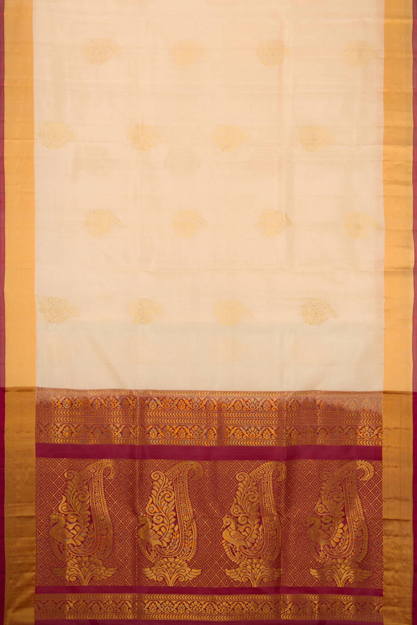 Sandal Soft Silk Saree - Image 6
