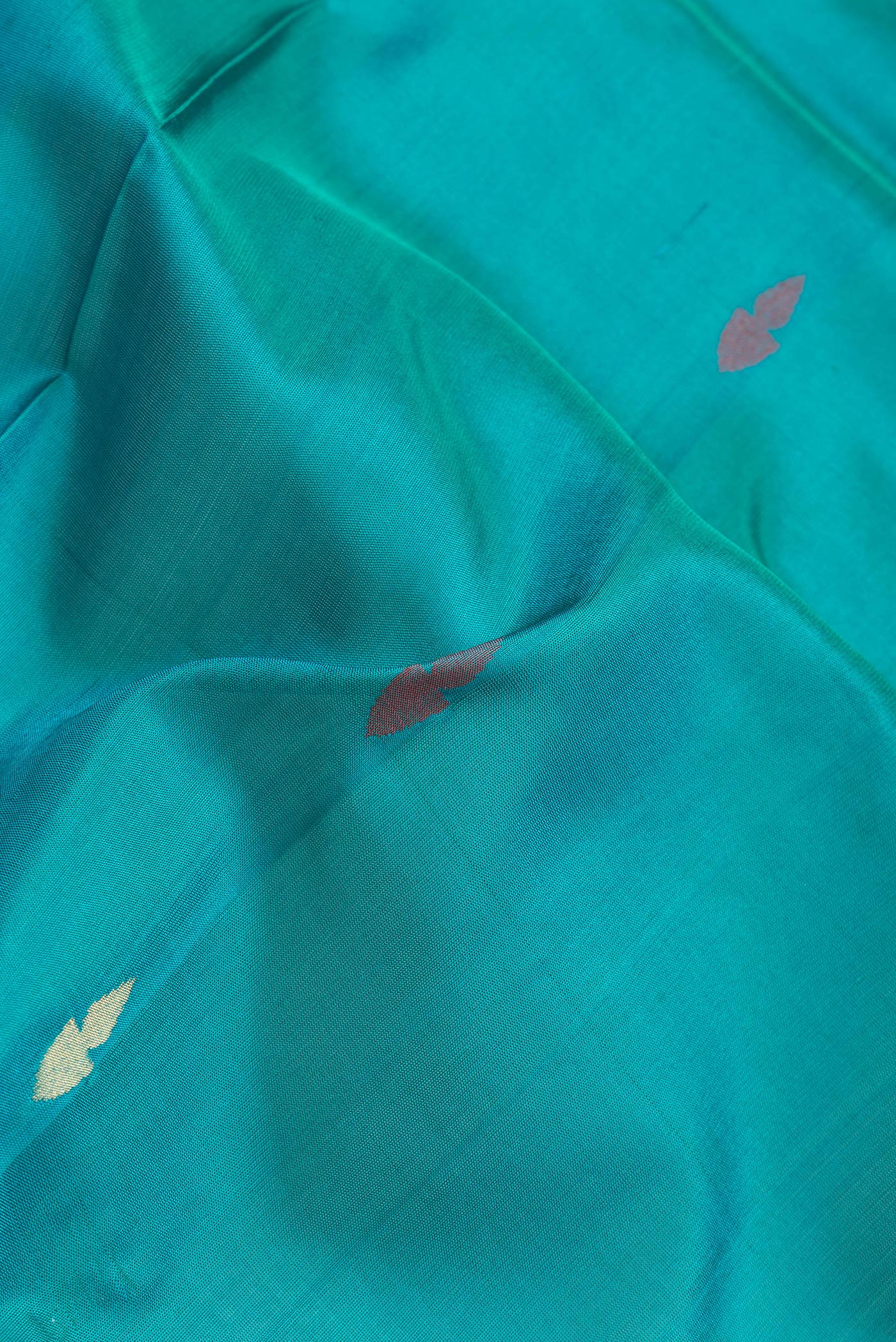 Blue Uppada Silk Saree - Image 2