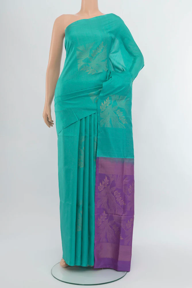 Sky Blue Soft Silk Saree