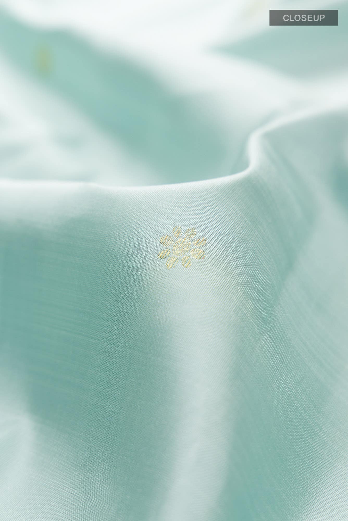 Tarangini-Pastel Blue Kanchipuram Silk Saree - Image 7