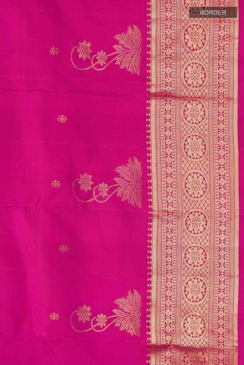 Tarangini-Pink Kanchipuram Silk Saree - Image 6