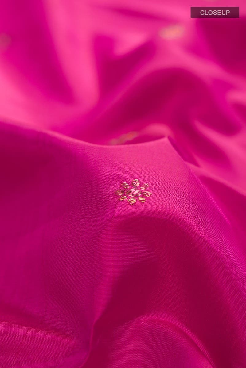 Tarangini-Pink Kanchipuram Silk Saree - Image 7