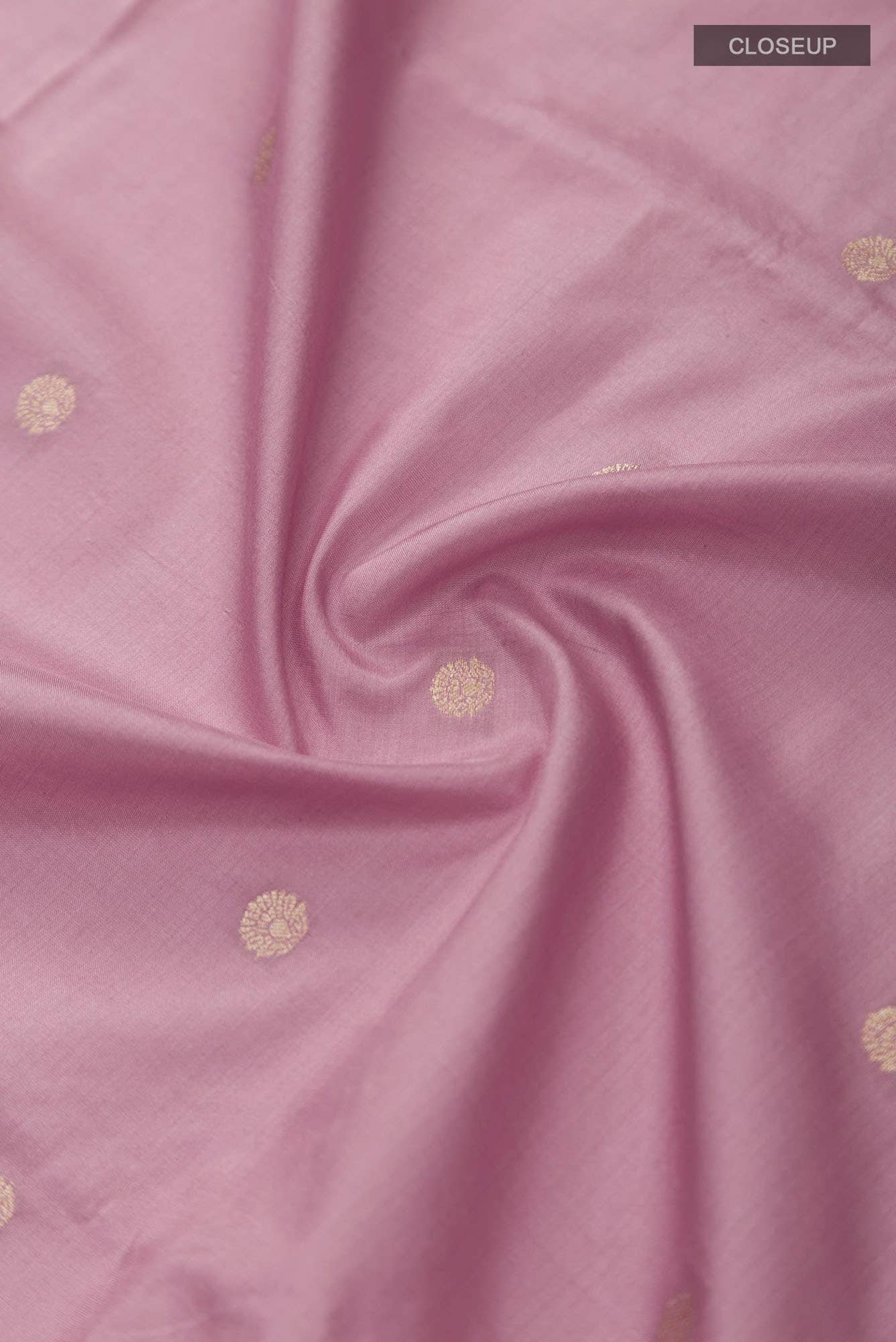 Vibhushita-Pink Banarasi Silk Saree - Image 3