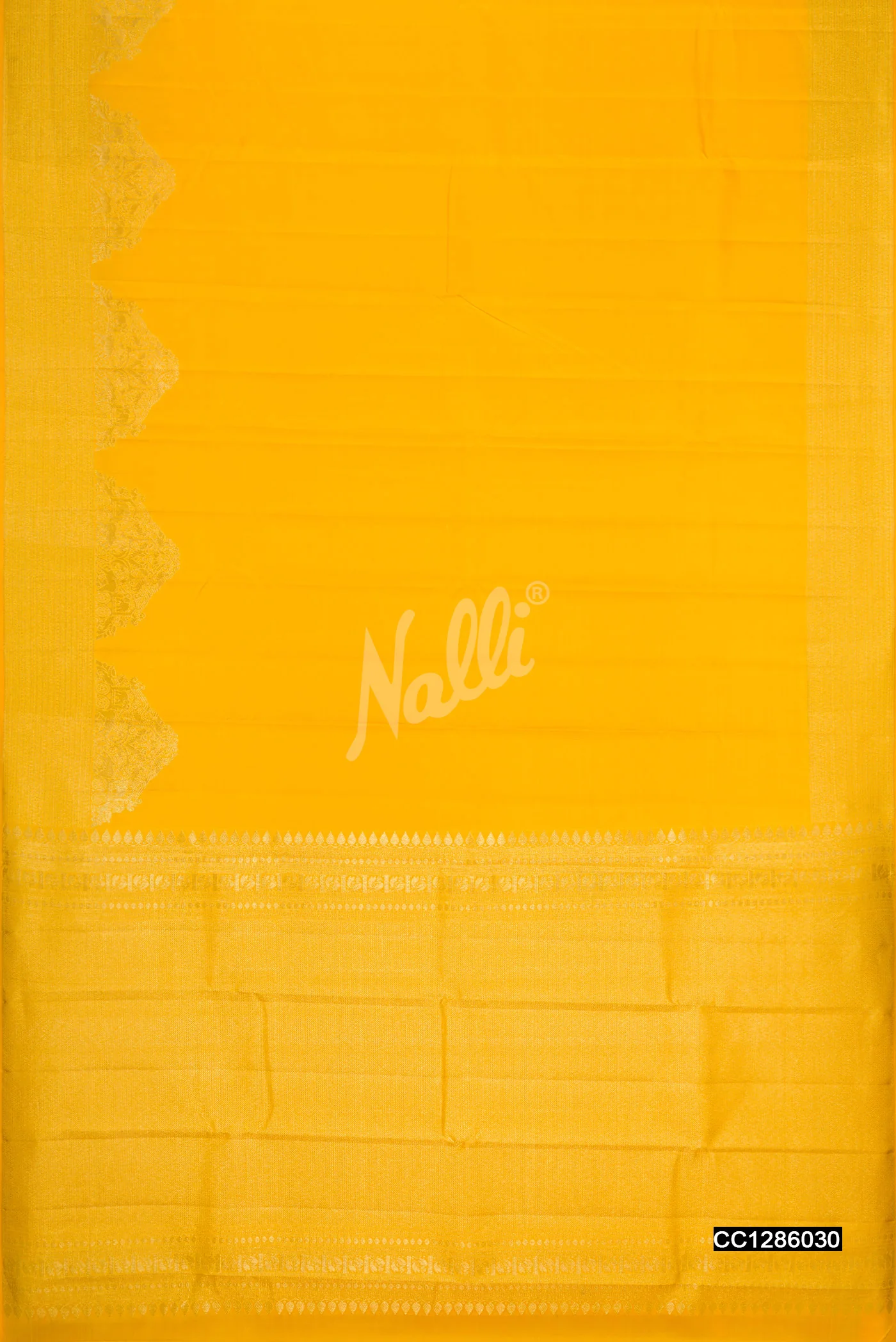 Yellow Dual Tone Kanchipuram Silk Saree