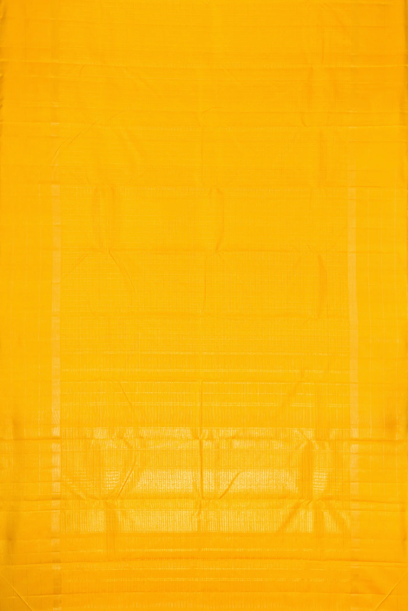 Yellow Kanchipuram Silk Saree - Image 6