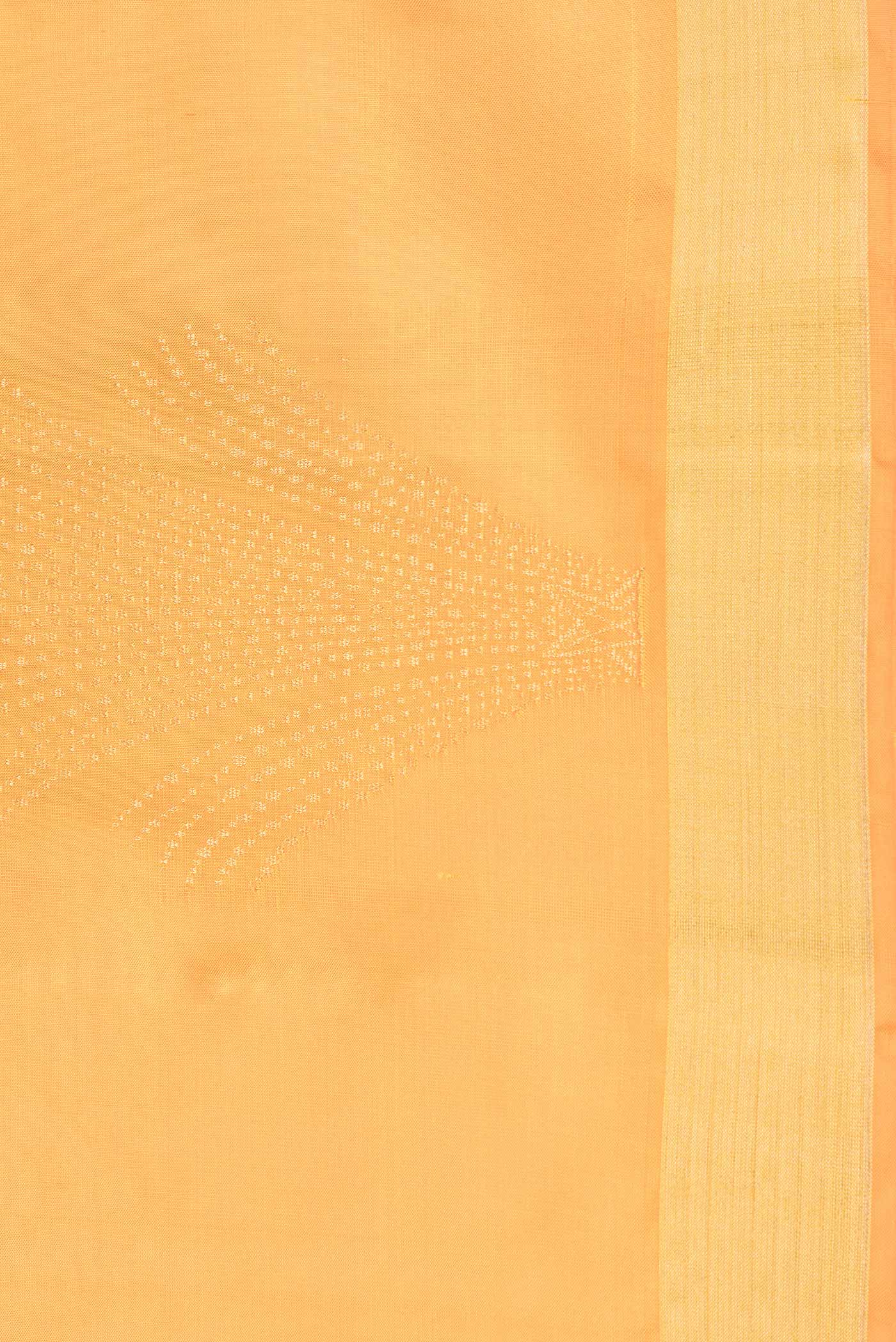Yellow Soft Silk Saree - Image 3