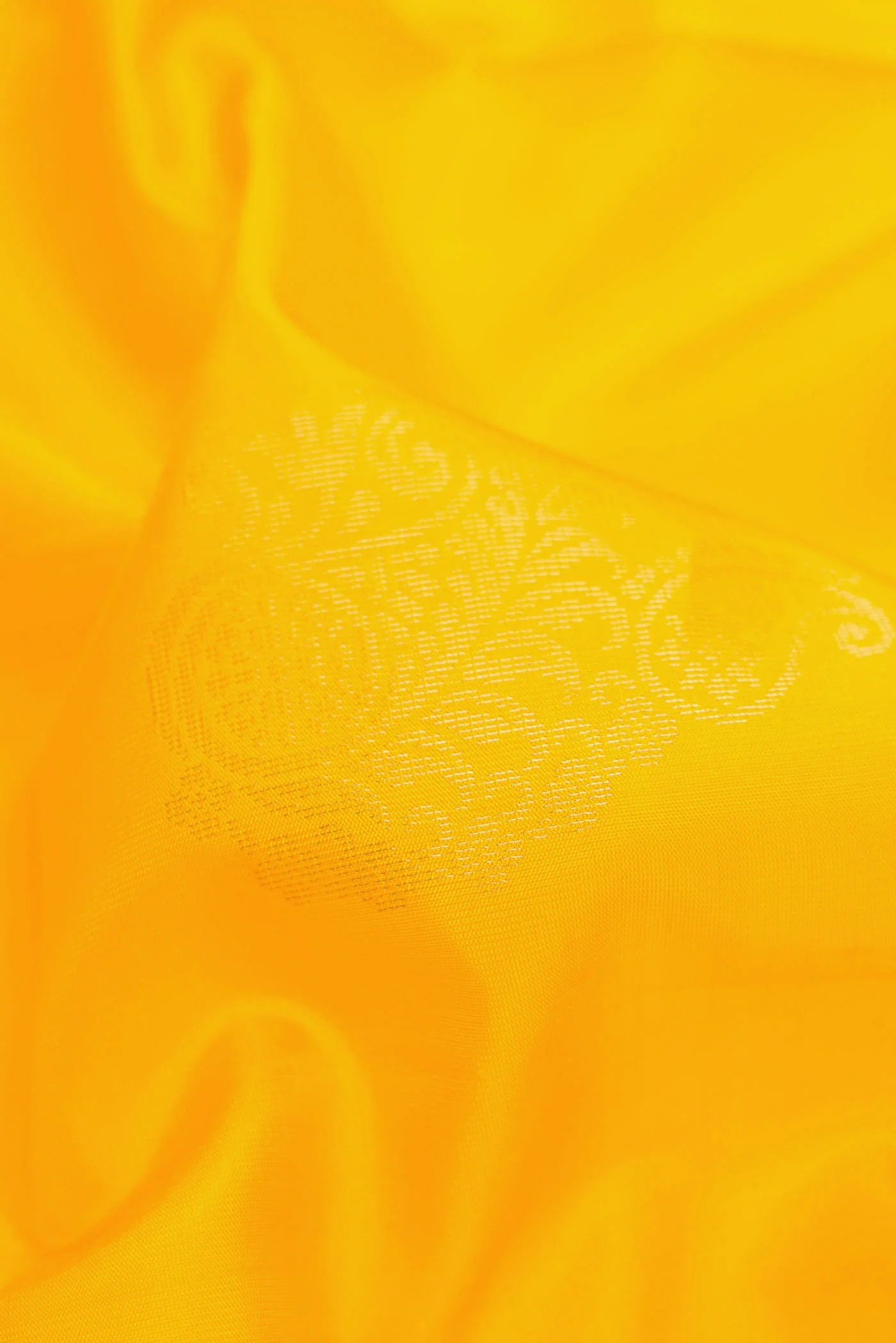 Yellow Soft Silk Saree - Image 2