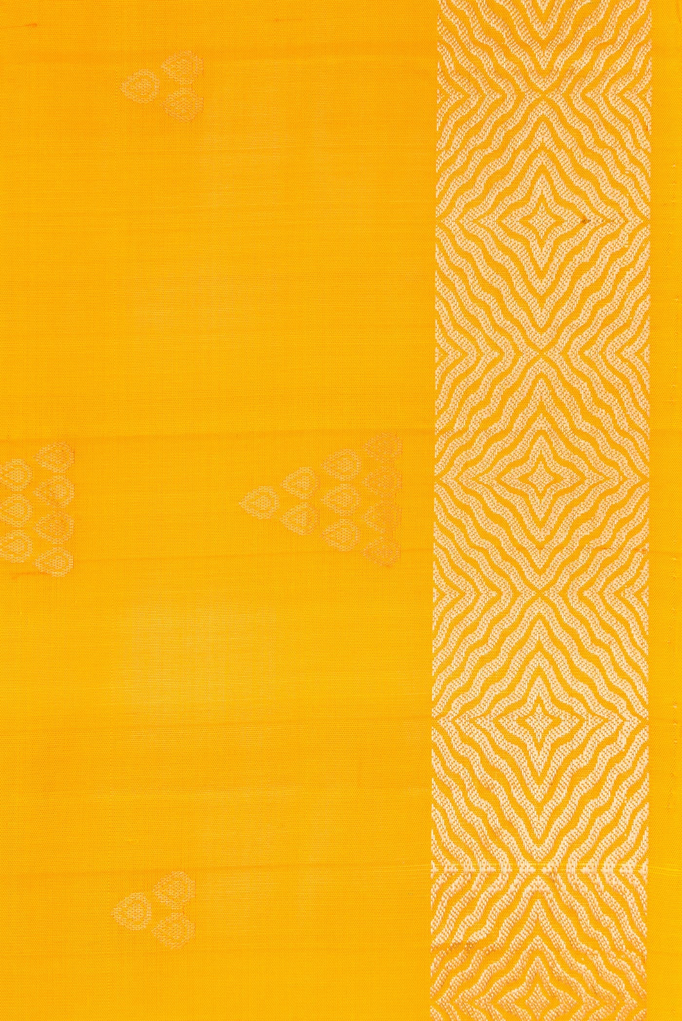 Yellow Soft Silk Saree - Image 3