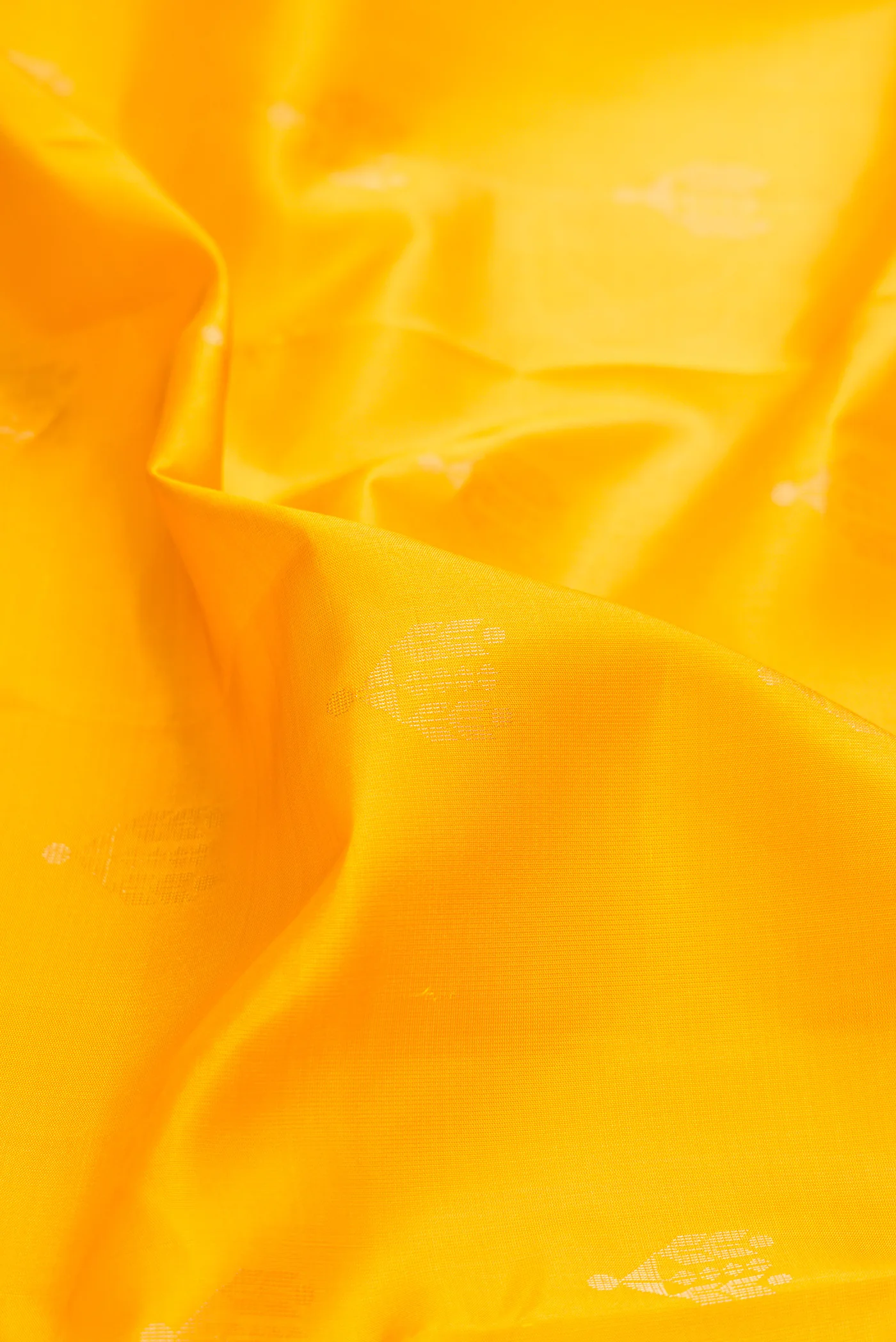 Yellow Soft Silk Saree - Image 2