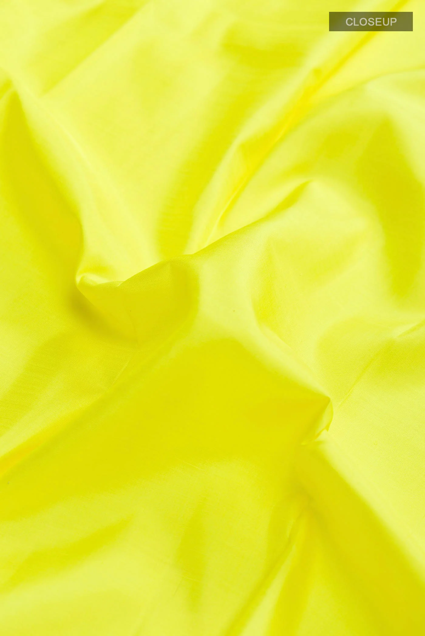 Yellow Kanchipuram Silk Saree - Image 2