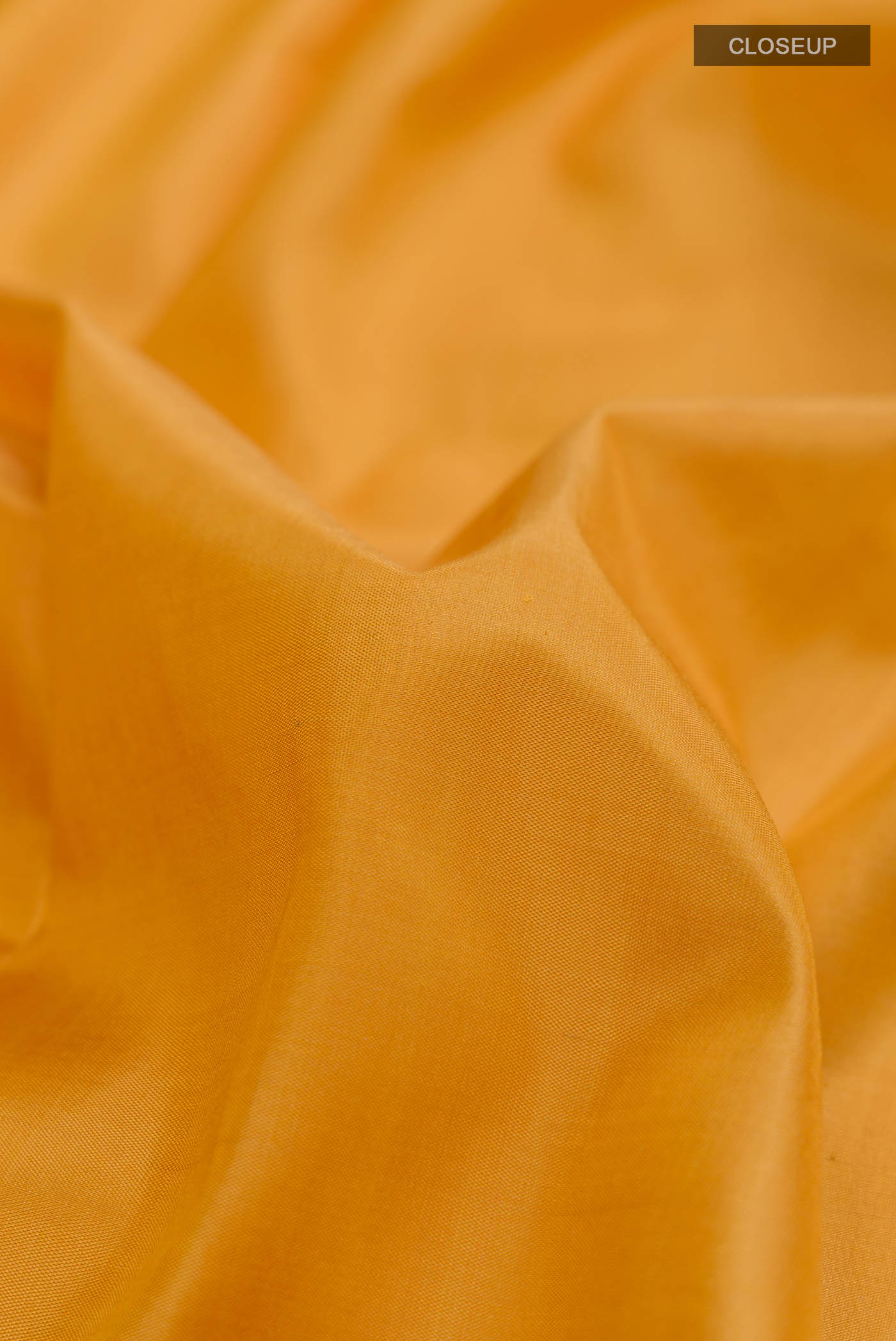 Yellow Kanchipuram Silk Saree - Image 2
