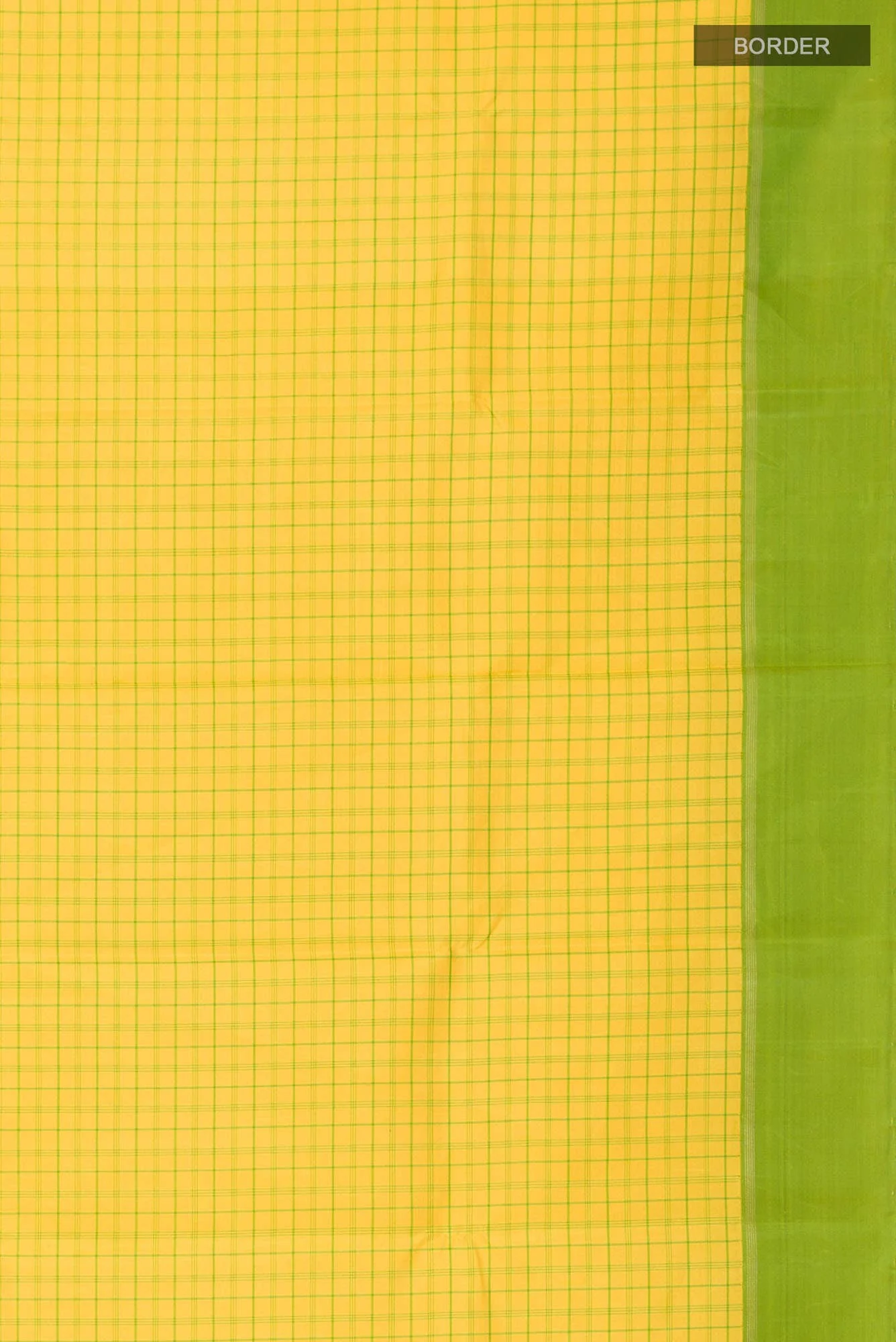 Yellow Kanjivaram Silk Saree - Image 5