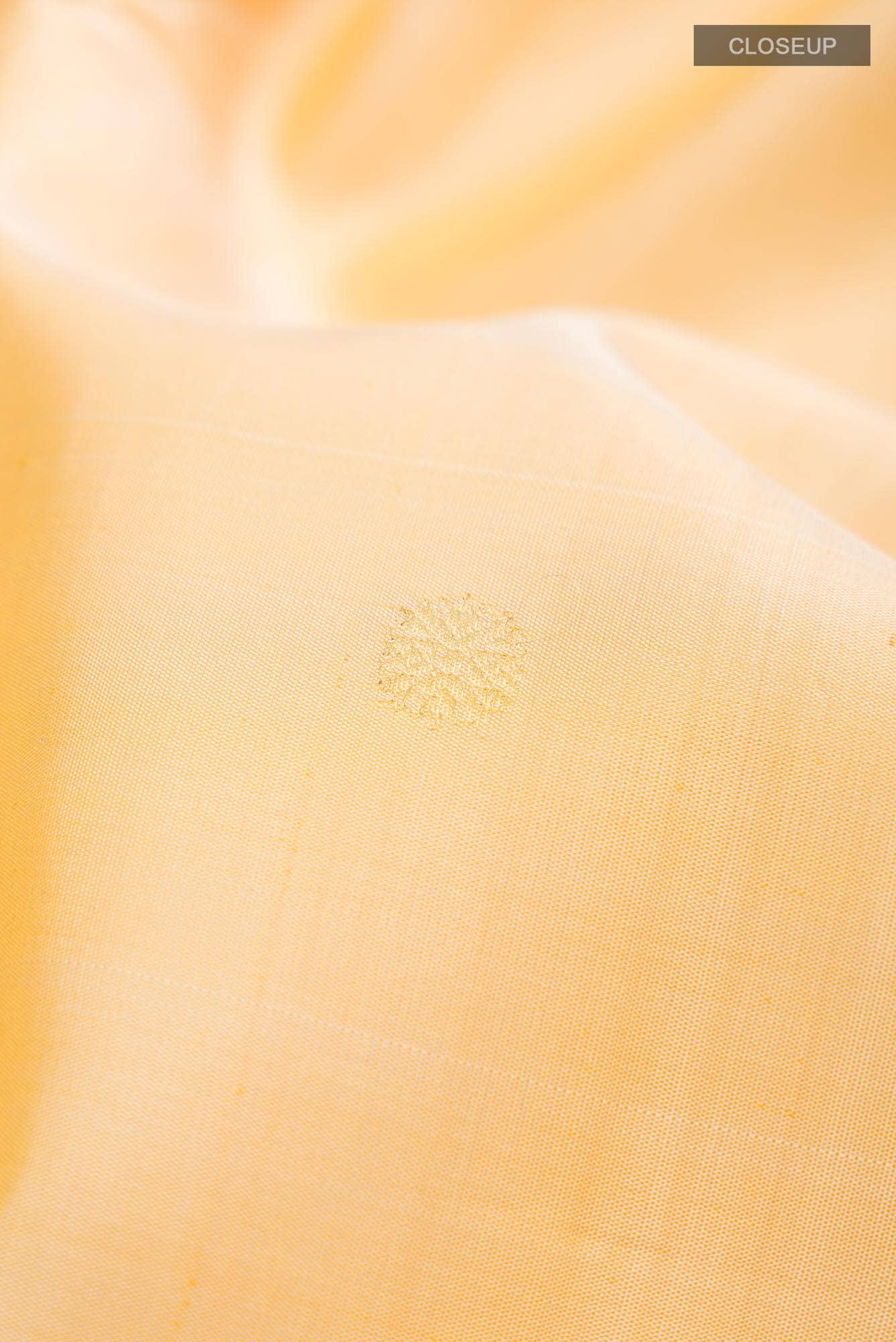 Sandal Kanjivaram Silk Saree - Image 3