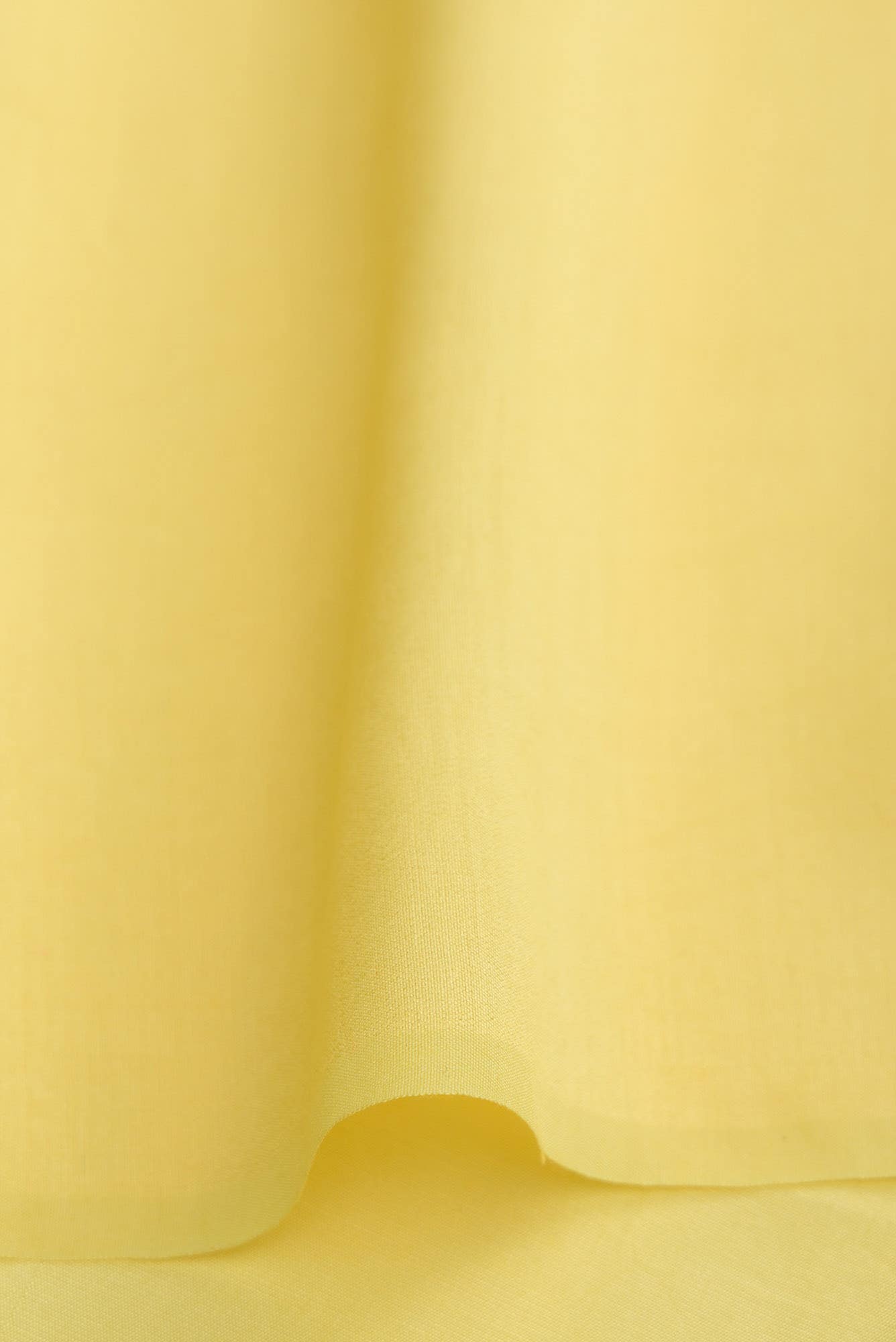 Forget-me-not Lemon yellow floral design saree from Embroidered Romance Collection by Nalli - Image 6