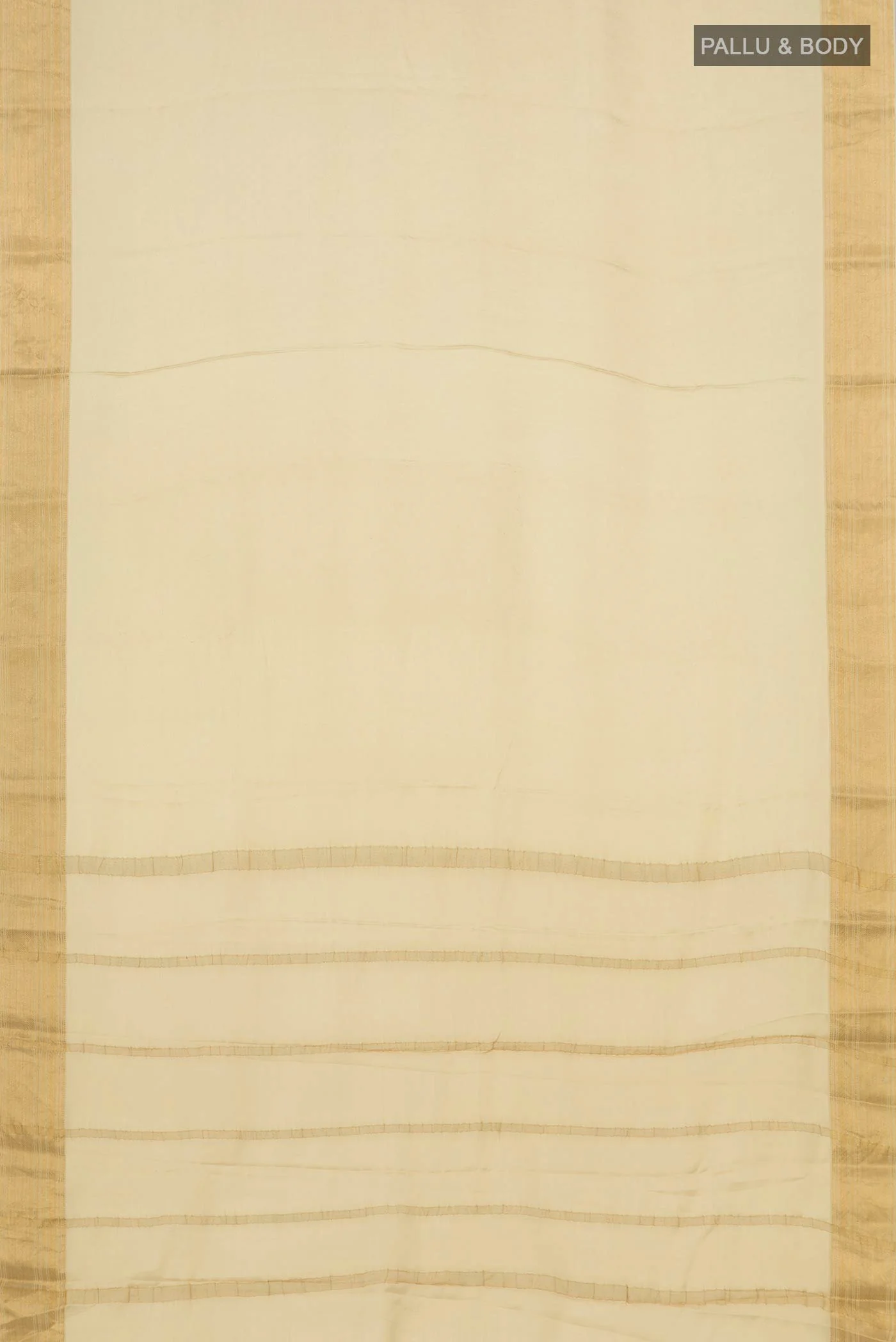 Sandal Satin Silk Saree - Image 3